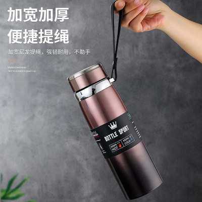 Capacity Portable Creative Business Filter Tea Water Separation Fitness Thermal Insulation Kettle Tea Making Handy Cup