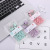 Cross-Border Two-in-One Office Combination Set Macaron Color Large and Small Clip Ticket Holder Drawing Pin Binder Clip Boxed
