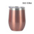 Swig Egg Cup Cross-Border Stainless Steel Creative U-Shaped Wine Vacuum Cup 304 Big Belly 12Oz Egg Shell Cup