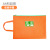 A4 Candy Color Subject Classification File Bag Oxford Cloth Wholesale Student Handheld Book Bag Double Storage Zipper Bag