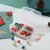 Cultural Creative Golden Pushpin Green Long Tail Clip Red Clip Small Three Grid Wall-Mounted Box Christmas Ice Man Gift Combination