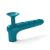 Silicone New Door Suction Punch-Free Door Handle Rubber Sucker Floor Knob Door Stop Anti-Collision Bathroom Buffer Magnetic Touch