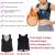 Women's Corset Belly Contracting Vest European and American Sports Fitness Burst into Sweat Waist Girdling Belly Contraction Corset Body Shaping Top