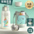 Children's Thermos Mug Student Water Cup Cute Cartoon with Cup Cover Bottle for Children Straw Internet Celebrity Cup