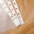 File Bag Transparent 11-Hole Bag Loose-Leaf Bag Plastic Insert Protective Film Punch Folder Data Cover File Bag White Stripes Bag