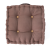 Canvas Cushion Square Pad Hand-Stitched Button Cushion with Handle 45cm Pad Three-Dimensional Pad