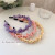 Japanese and Korean Ins Women's Spring and Summer Colorful Lace Chiffon Mesh Pleats Small Fresh Headband Little Fairy Headband Hair Accessories