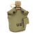 US Polymer Sports Kettle Water Bag Drinking Water Bottle with Lunch Box Camouflage Bag 1 Liter