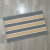 Entrance Door Mat Carpet Floor Mat Kitchen Bathroom Step Mat Striped Red Flower Brown Hallway Door Polypropylene Simple