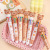 Cute Cream Bear 10-Color Ballpoint Pen Cartoon Press Multi-Color Color Pencil Student Ten-Color Retractable Ballpoint Pen