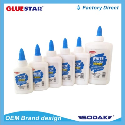 Hantec 250ml White Emulsion Glue for Student DIY