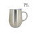 12Oz Handle Egg Shell Cup With Handle U-Shaped Mug 350ml Stainless Steel Vacuum Coffee Wine Glass Manufacturer