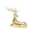 Pure Copper Deer Gift TV Cabinet Wine Cabinet Light Luxury Decoration Creative Newly-Married Marriage Gift Living Room Home Decoration