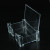 Acrylic Transparent Flip Business Card Case Creative Business Card Holder Fashion Business Card Thickened Storage Box Name Card Box
