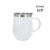 12Oz Handle Egg Shell Cup With Handle U-Shaped Mug 350ml Stainless Steel Vacuum Coffee Wine Glass Manufacturer