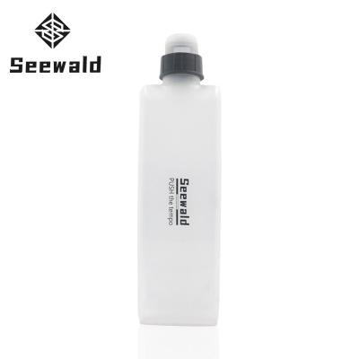 Seewald Outdoor Sports Running Kettle Portable Squeeze Type Fitness Sports Waist Bag Flat Kettle Arc Pot