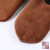 Room Socks Adult Men's High-Top Autumn and Winter Cotton Socks Fleece-Lined Super Thick Indoor Foot Sock Non-Slip Anti-Slip Carpet Socks