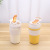 American Japanese and Korean Car Water Cup Straw Flip Bounce Dual Purpose Cup Stainless Steel Coffee Cup Vacuum Cup