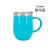 12Oz Handle Egg Shell Cup With Handle U-Shaped Mug 350ml Stainless Steel Vacuum Coffee Wine Glass Manufacturer