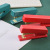 Factory Customized Red Green Gold Christmas Stapler Light Luxury Lengthened Stapler 12# Large Office Book Stapler Wholesale