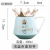 Creative Crown Ceramic Cup Coffee Cup with Lid Nordic Gold Pattern Couple Mark Cup Big Belly Cup Gift