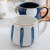 Creative Household Ceramic Mug Light Luxury Nordic Style Coffee Cup Japanese Minimalist Water Cup Milk Cup Couple's Cups