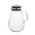 Borosilicate Glass Juice Jug Cold Water Bottle with Stainless Steel Filter Lid Scented Teapot Large Jug