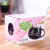 Cat Ceramic Cup Cartoon Mug Black and White Couple Cups Cat Cup Household Drinking Cups Coffee Cup Practical Gift Whole