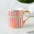 Gift High-End Creative Mosaic Nordic Ceramic Couple Mug Water Cup Afternoon Tea Cup Coffee Cup