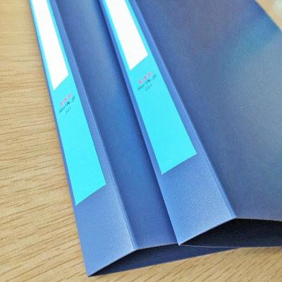 Folder Strong Single Clip Qingda 201a4 Folder High Quality Plastic Pp Office File Binder Factory Direct Sales