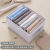 Creative Foldable Wardrobe Underwear Socks Desktop Storage Grid Separated Jeans Drawer Grid Storage Box Wholesale