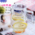 Glass Cold Kettle Thickened Transparent Heat Resistant Water Pitcher Teapot Restaurant Beer Jar Duckbill Pot Whole