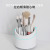 Portable with Cover Makeup Brush Storage Box Creative 360 Degrees Rotatable Dustproof Eyebrow Pencil Eyeliner Storage Bucket