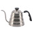 304 Stainless Steel Hand Wash Pot Narrow Mouth Coffee Pot Sanding Large Capacity with Thermometer 1L12 NarrowMouth Pot