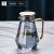 Thickened Cold Water Bottle Glass Nordic Style Gradient Diamond Blue Diamond Water Pitcher Cold Water Cup Set Whole