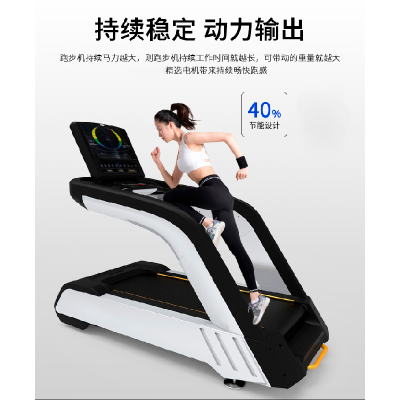 Luxury Commercial Treadmill (21.5-Inch Color Screen)