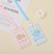 Fresh Fruit ID Card Japanese Style Plaid Hard Card Folder Student Bus Pass Work Card Listing Protection Card Wholesale