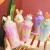 Ice Cup Internet Celebrity Korean Girly Rabbit Cup with Straw Cute Double Layer Iced Ice Crushing Plastic Water Cup