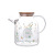 Heat Resistant Glass Cold Water Bottle Filter Flower Teapot Water Pitcher Cup Tea Set Large Capacity Water Utensils Set