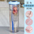 Summer Student Large Capacity Plastic Water Cup Ins Style Juice Stick Portable Straw Cup Adult Bounce Cover Tumbler