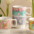 Ceramic Mug Good-looking Cute Animal Cartoon Water Cup with Handle Household Tea Coffee Couple Cup Gift