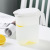 Plastic Cold Water Jug Refrigerator Pot Large Capacity Frosted Household Cold Water Bucket Living Room Teapot