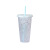Color Chip Plastic Sippy Cup 710ml Creative Gift Color Changing Floral Plastic Cup Cold Change Drink Cup Manufacturer