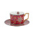 Moroccan Coffee Cup Ceramic Water Cup European Style Cup and Saucer Set Home Office Gift Restaurant Afternoon Tea Cup