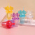 New Double Wall Cooling Plastic Cup Creative Minnie Bow Lid Water Cup Transparent Children 'S Straw Cup Gift Wholesale