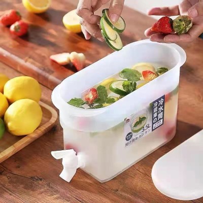 Household Faucet Kettle Large Capacity Faucet Cold Water Bottle Best-Seller on Douyin Summer Refrigerator Fruit Teapot
