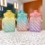 Gradient Color Changing Plastic Straw Big Belly Cup Internet Hot Sports Water Cup Big Pudding Student Handheld Cup