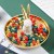 Cross-Border Direct Supply Red Green Gold Size Long Tail Clip Clip Pushpin Christmas Four Grid Box Cultural and Creative Gifts Set