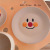 Xinming New Ins Hand-Painted Bread Superman Coffee Set Creative Ceramic Noddle Bowl Dim Sum Plate Cute Ceramic Cup