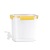 Kitchen Cold Water Bottle With Faucet 45L Large Capacity Lemon Toner Juice Jug Plastic Thickened Water Pitcher